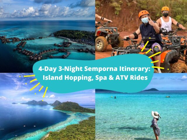 4-Day 3-Night Semporna Itinerary: Island Hopping, Spa & ATV Rides