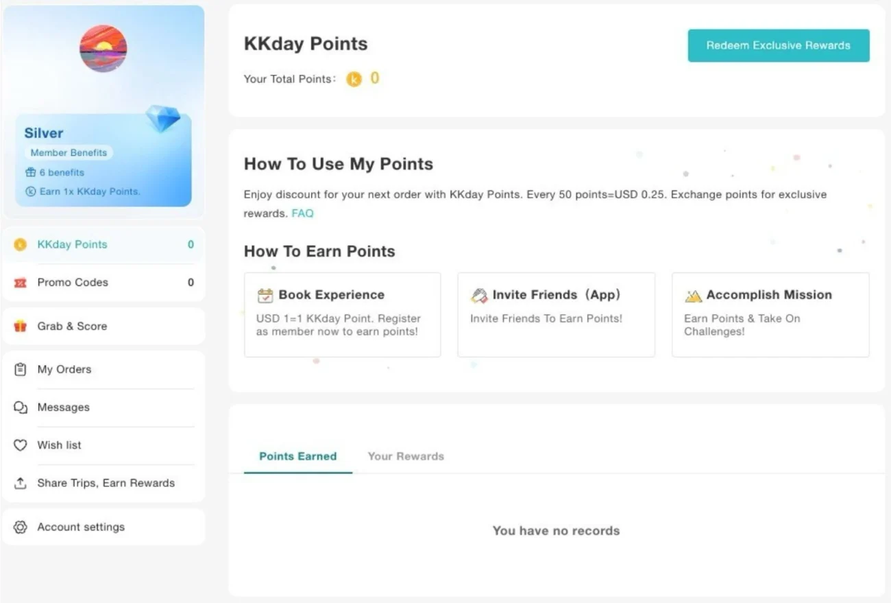 kkday point earn more methods
