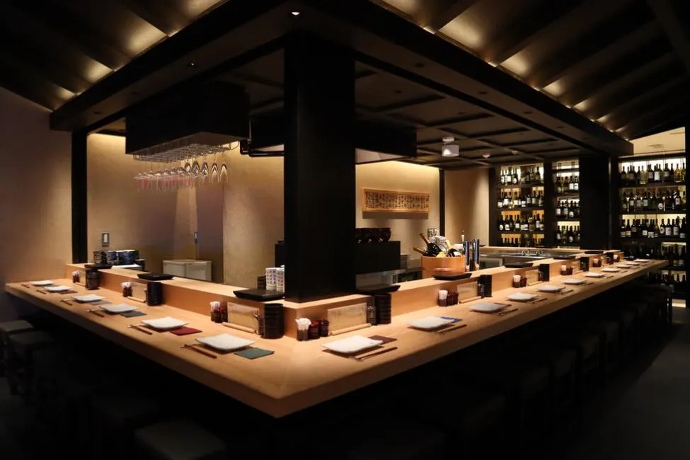 Namba Toriko counter dining in Osaka